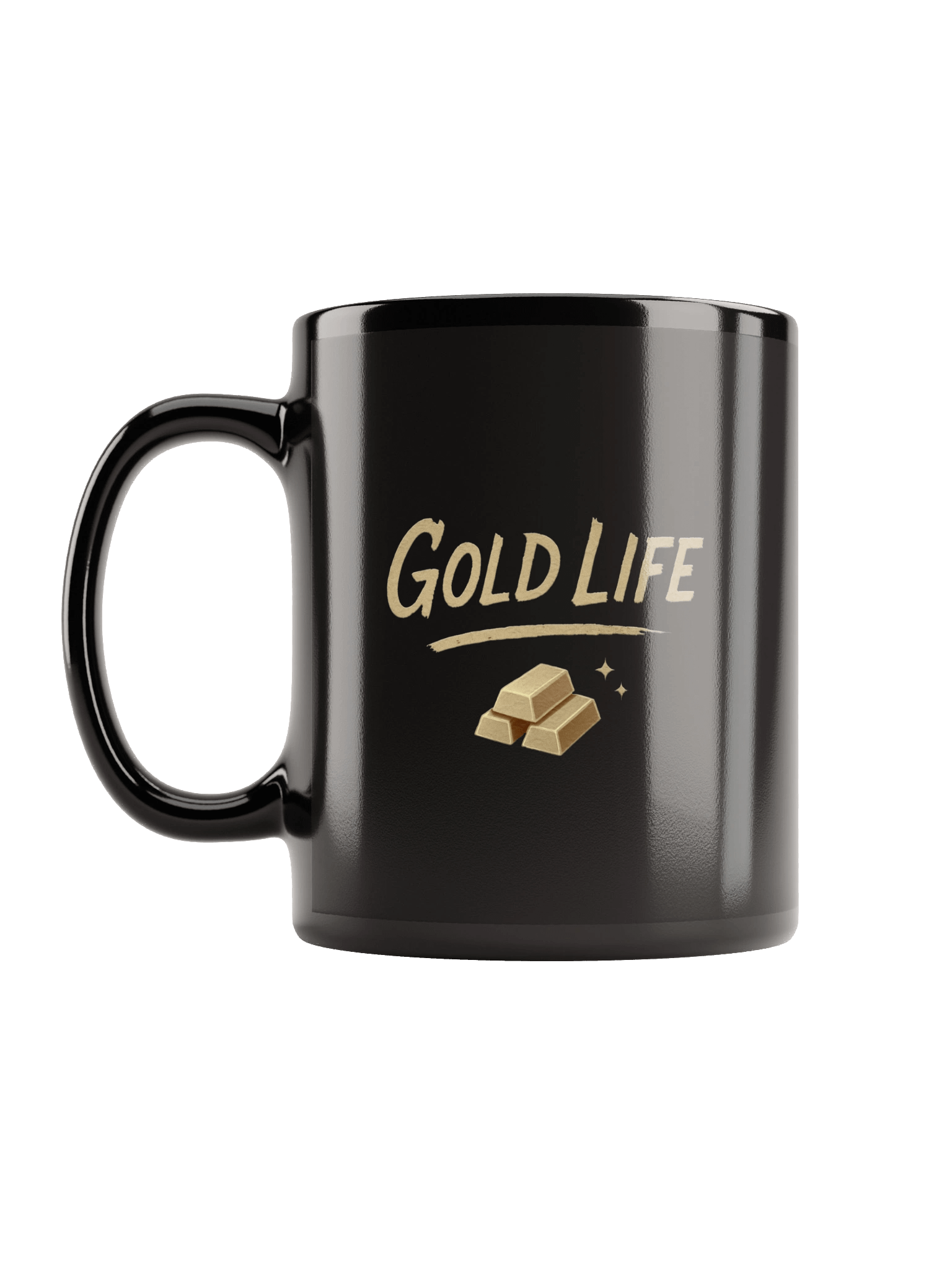 Gold Life Milletian Black Mug product image (12)