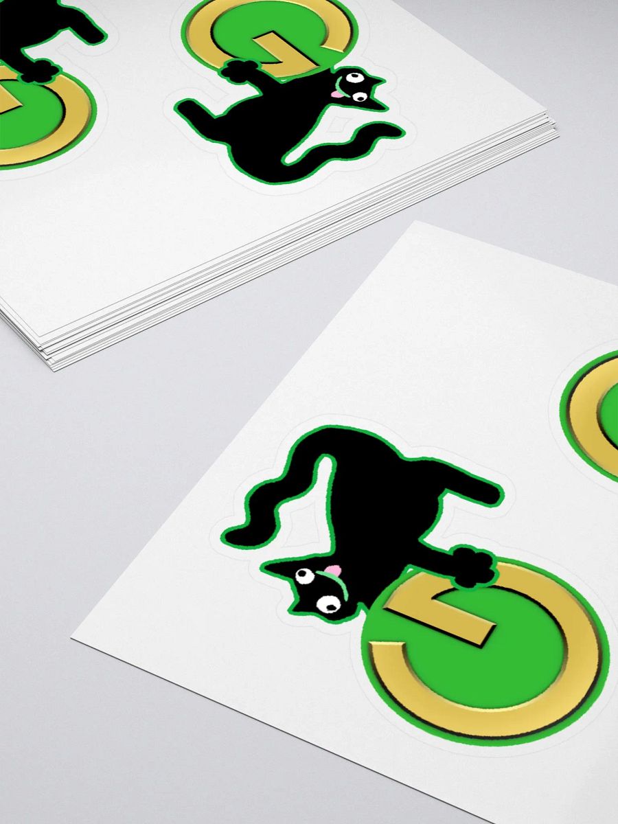 Stickers - DerpCat with Pre-2025 Gumstitch Logo product image (4)