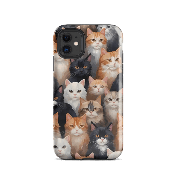 Purrfectly Adorable Cat Lovers iPhone Case product image (24)