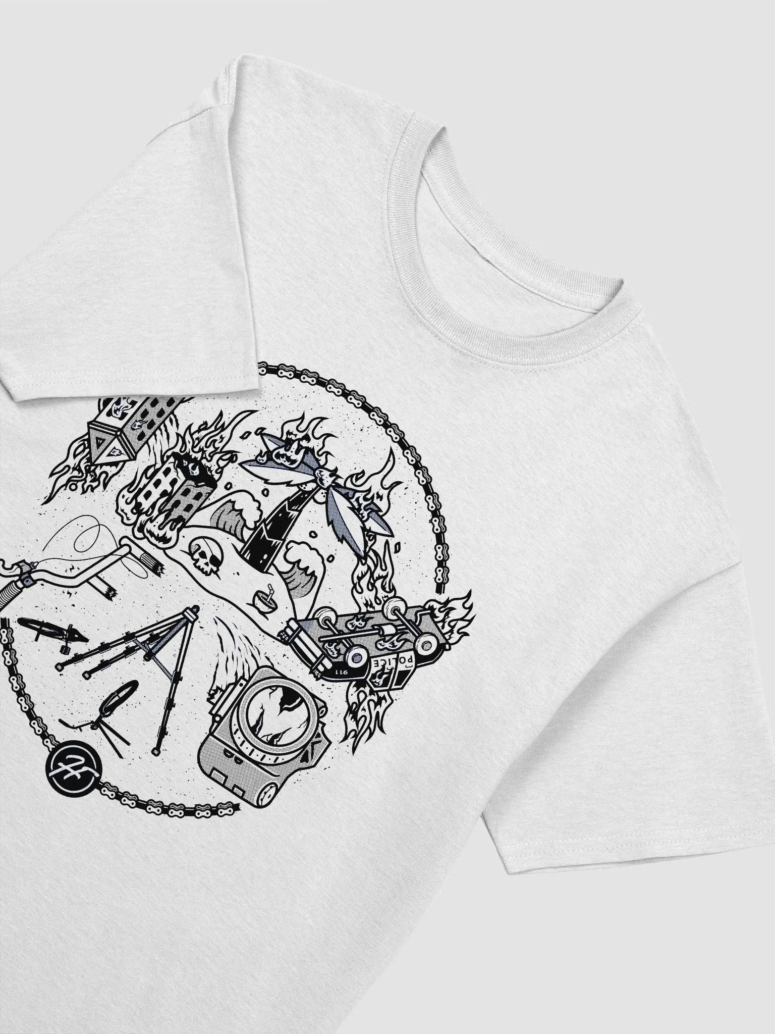 Destroy Tee White (30x Entries) product image (3)