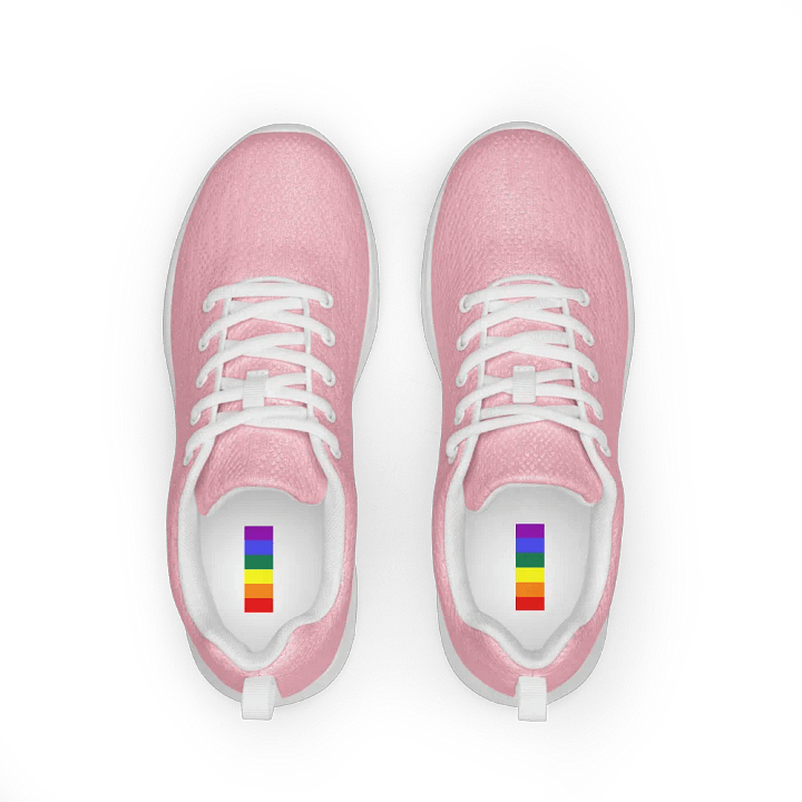 Women's Pink Athletic Shoes Lace-up Sneakers product image (1)