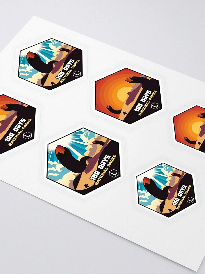 The Desert Worm Sticker Sheet product image (2)