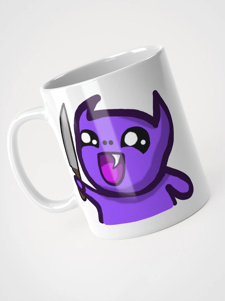White Mug with Stabby Jeffrey product image (5)