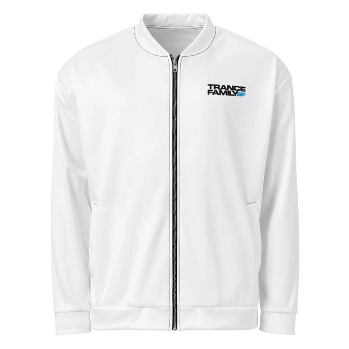 White Unisex Bomber Logo product image (1)