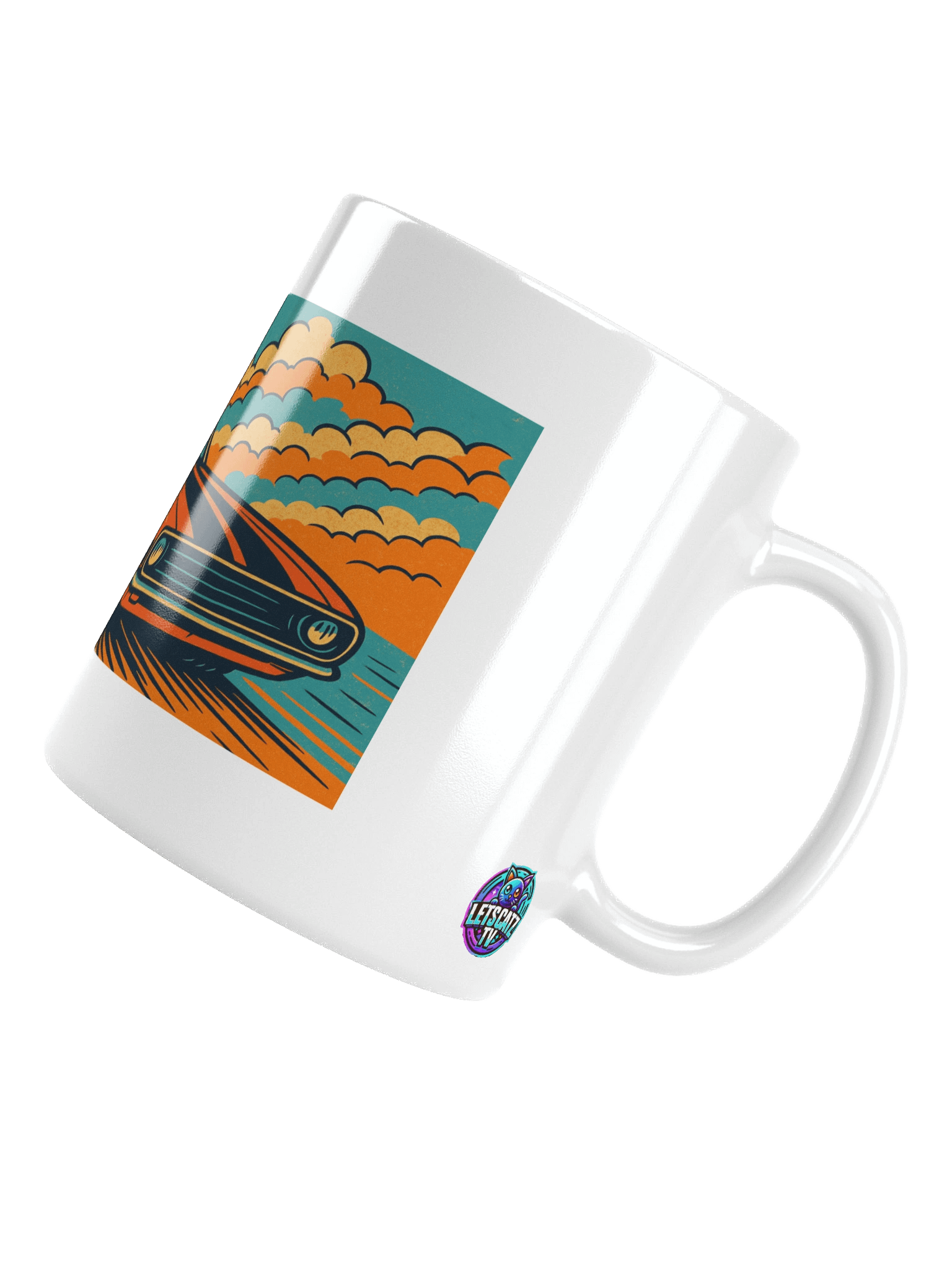 Cool Cat Ride – Keramik Tasse product image (5)