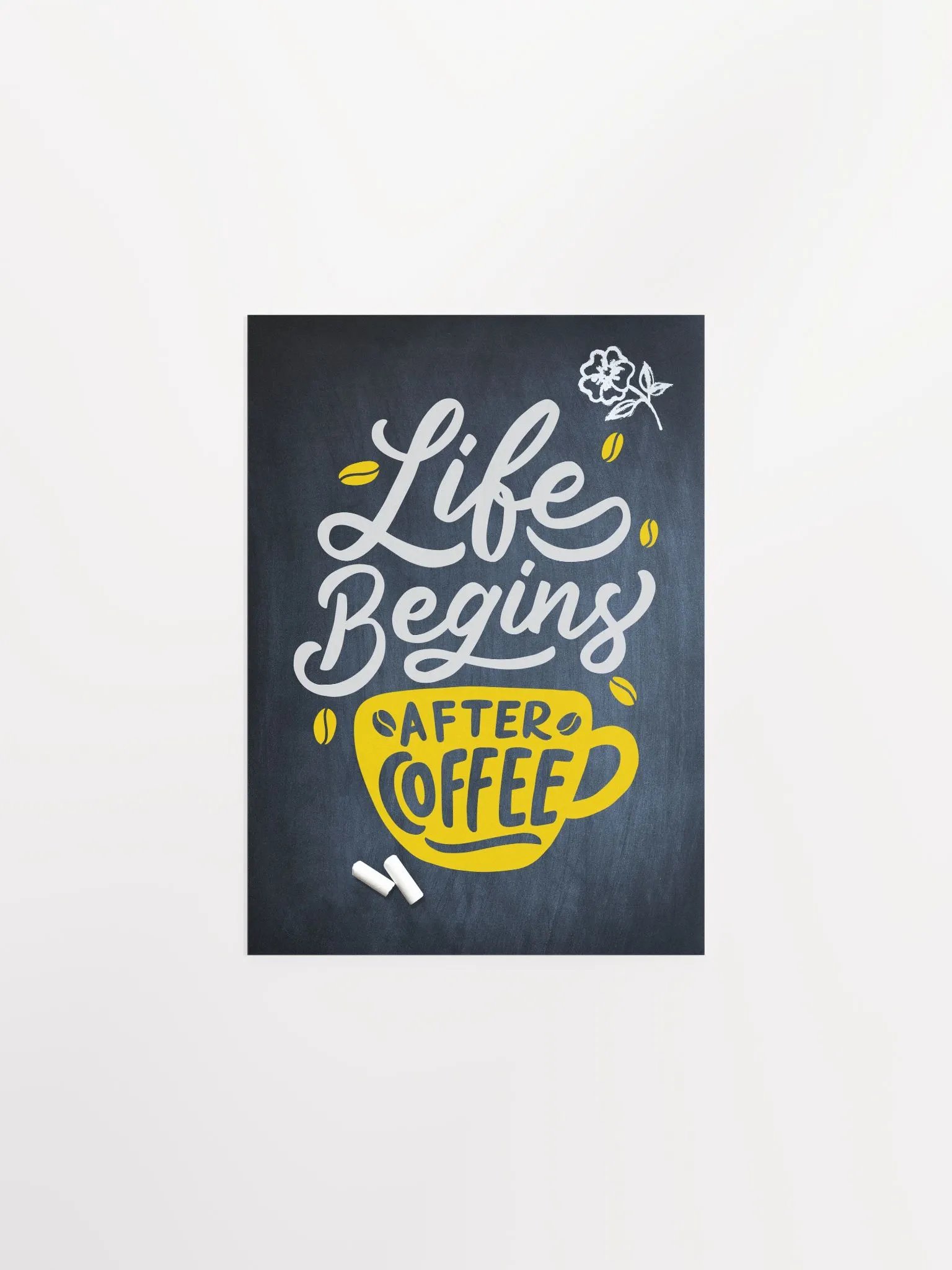 Coffee Lettering Poster Print, Good Morning Coffee Poster, Coffee Lover Gift, Coffee Station Wall Art —Trendy Kitchen Wall Art,Kitchen Decor product image (6)