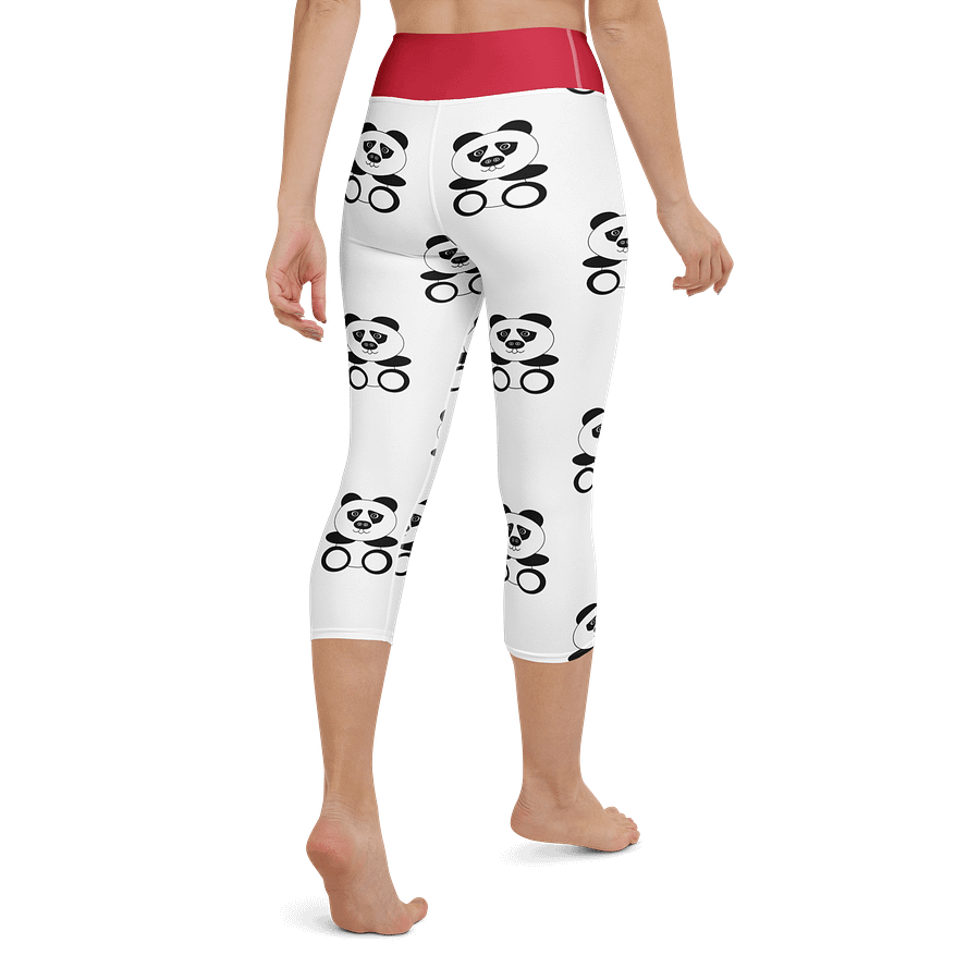 Panda Party 90s Yoga Capri Leggings product image (3)