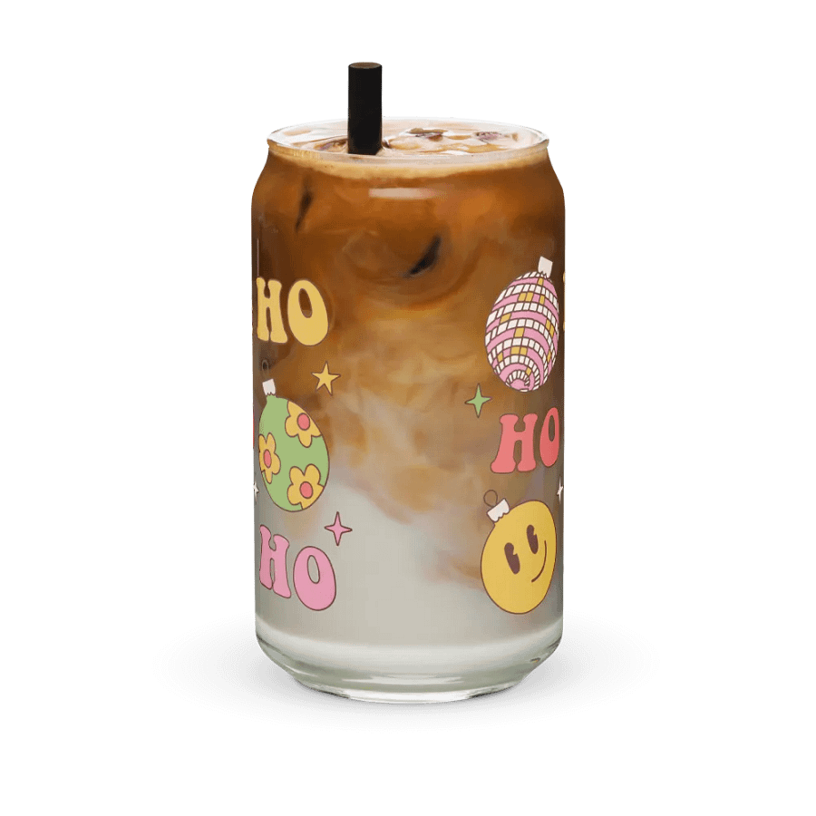 Ho Ho Smile Pattern Sipper Glass product image (41)