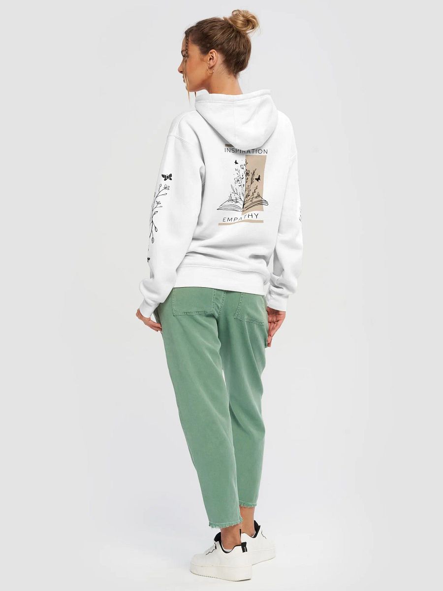 Aesthetic Inspiration and Empathy Reading Quote Oversized Hoodie product image (6)