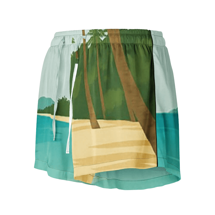 All-Over Print Women's Pajama Shorts – Relaxed, Fun, and Perfect for Sweet Dreams product image (1)