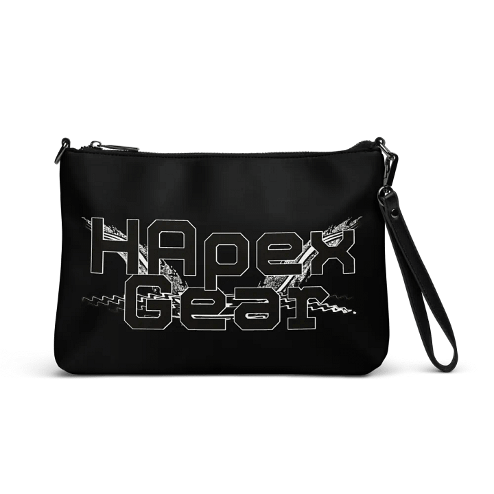 Crossbody Bag - Black - Black HApex Gear White Logo product image (1)