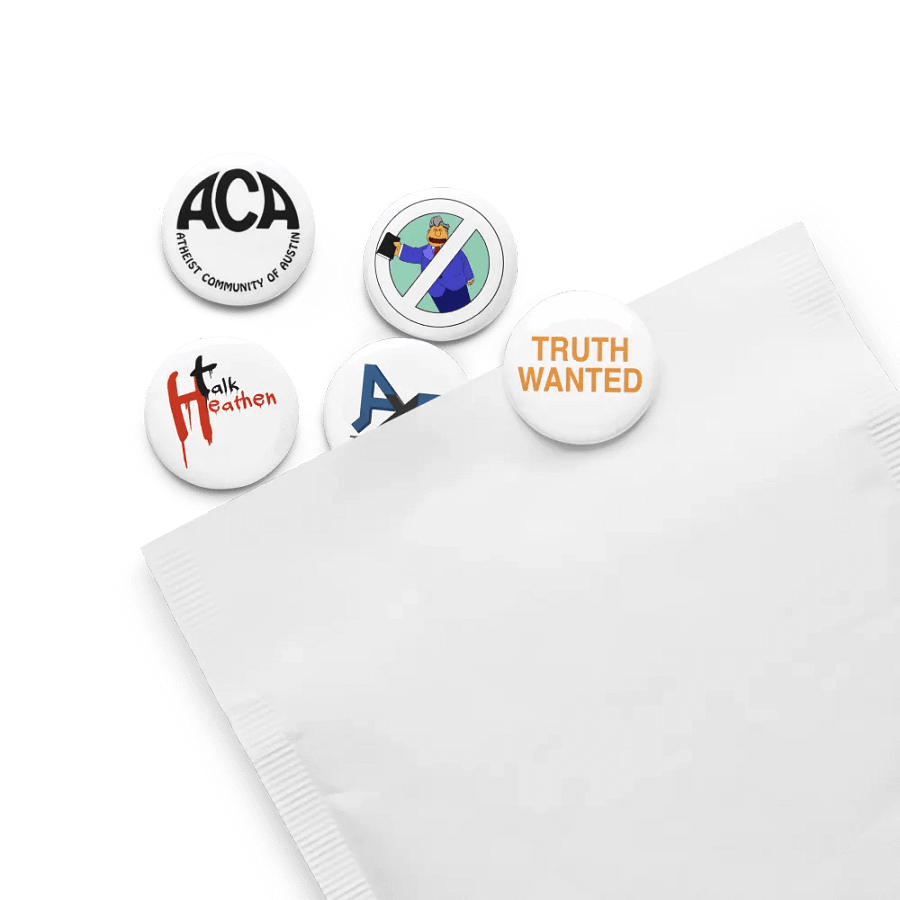 The Atheist Community of Austin Pins product image (13)