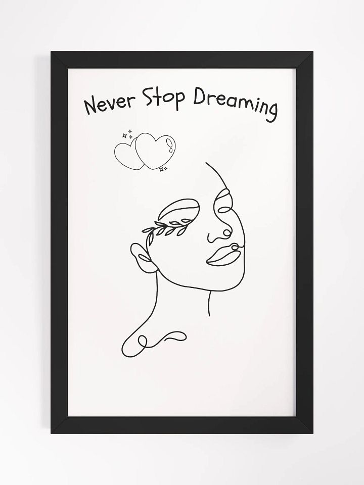 Poster NEVER STOP DREAMING product image (1)
