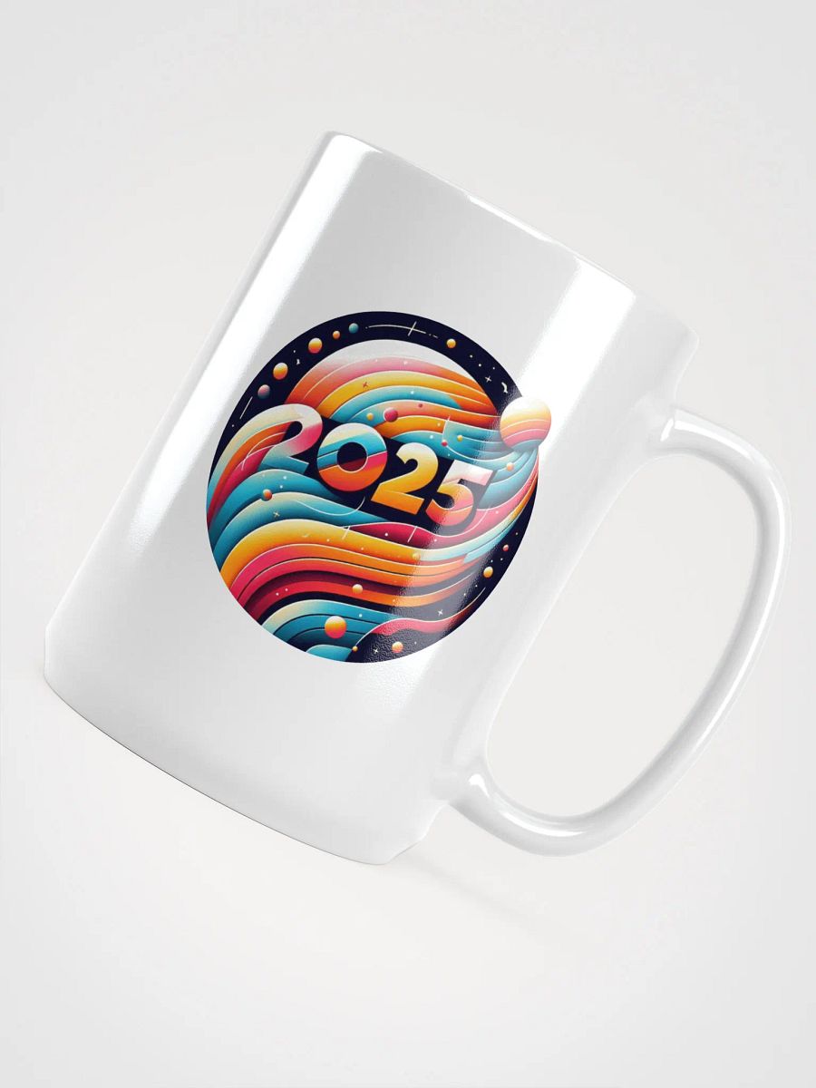 2025 Abstract Vision White Glossy Mug product image (4)