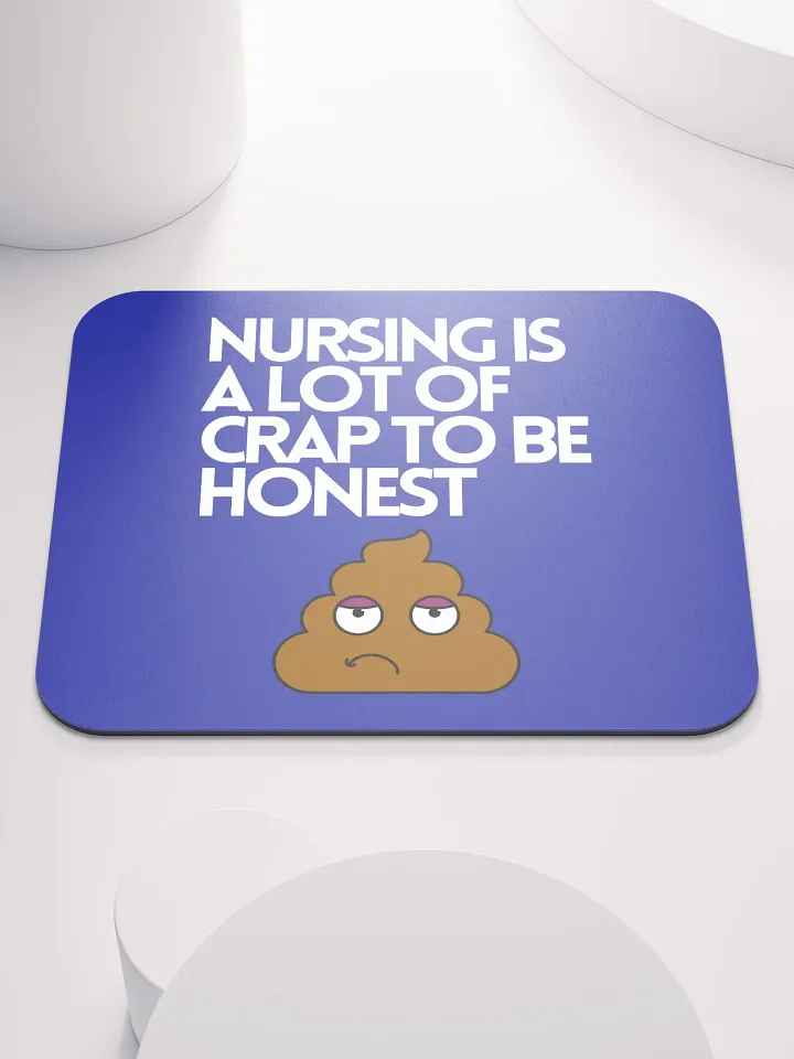 Funny Nurse Mousemat 