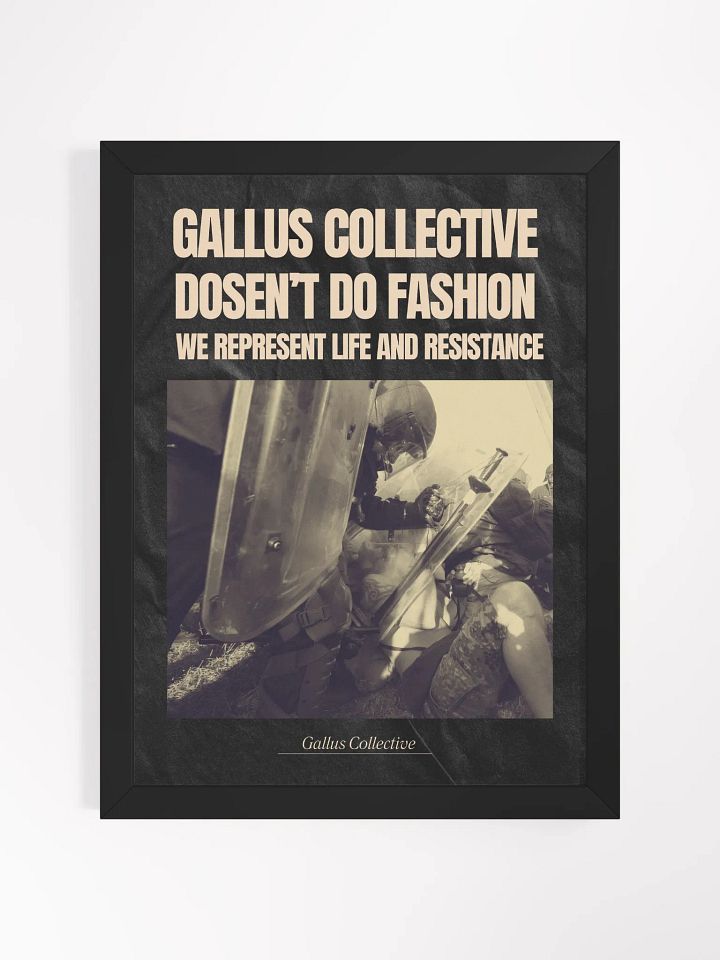 Gallus Doesn't Do Fashion Posters product image (1)