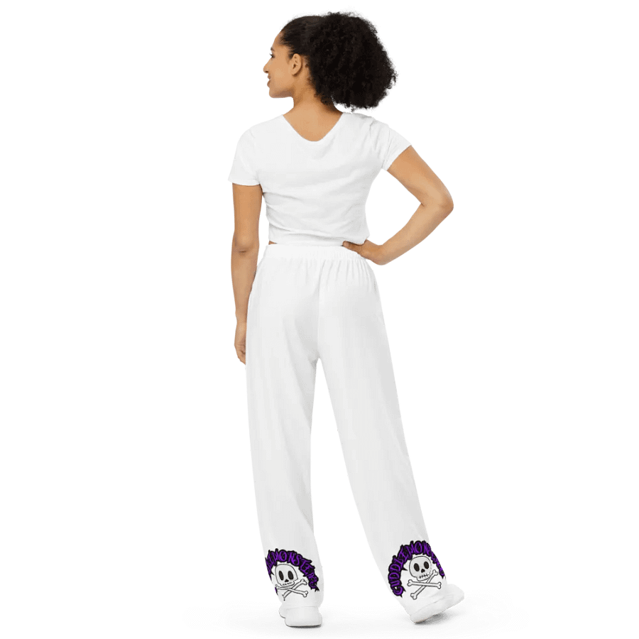 Comfy Lounge Pants Skully CuddleMonster Logo product image (3)