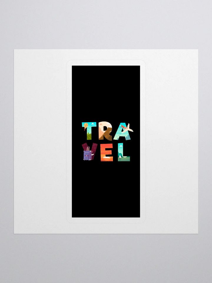Wanderlust Adventure - Travel Kiss Cut Stickers product image (1)