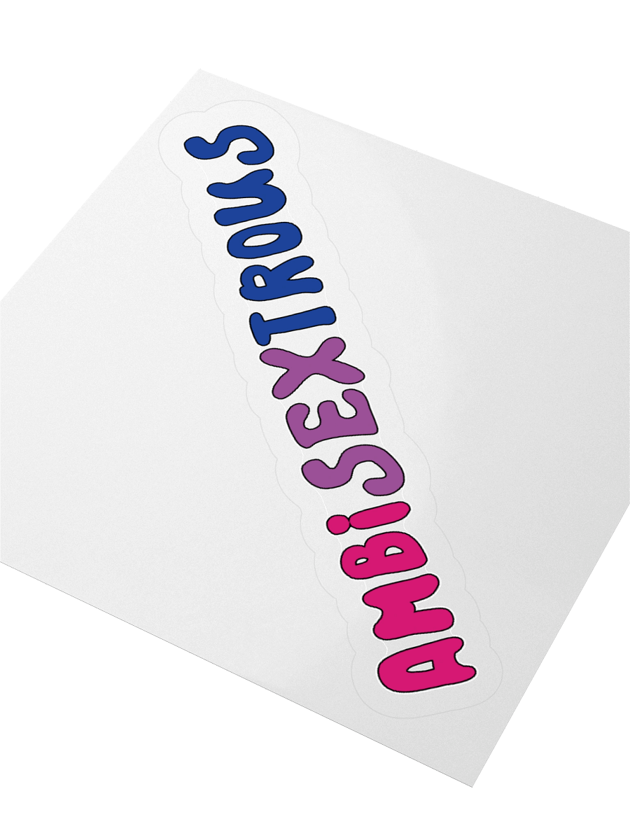 Ambisextrous Sticker product image (12)