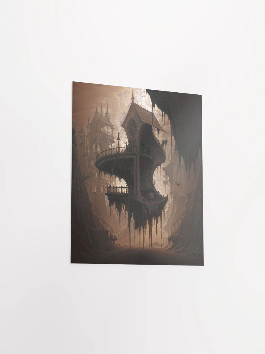 Gothic Floating House Poster product image (19)