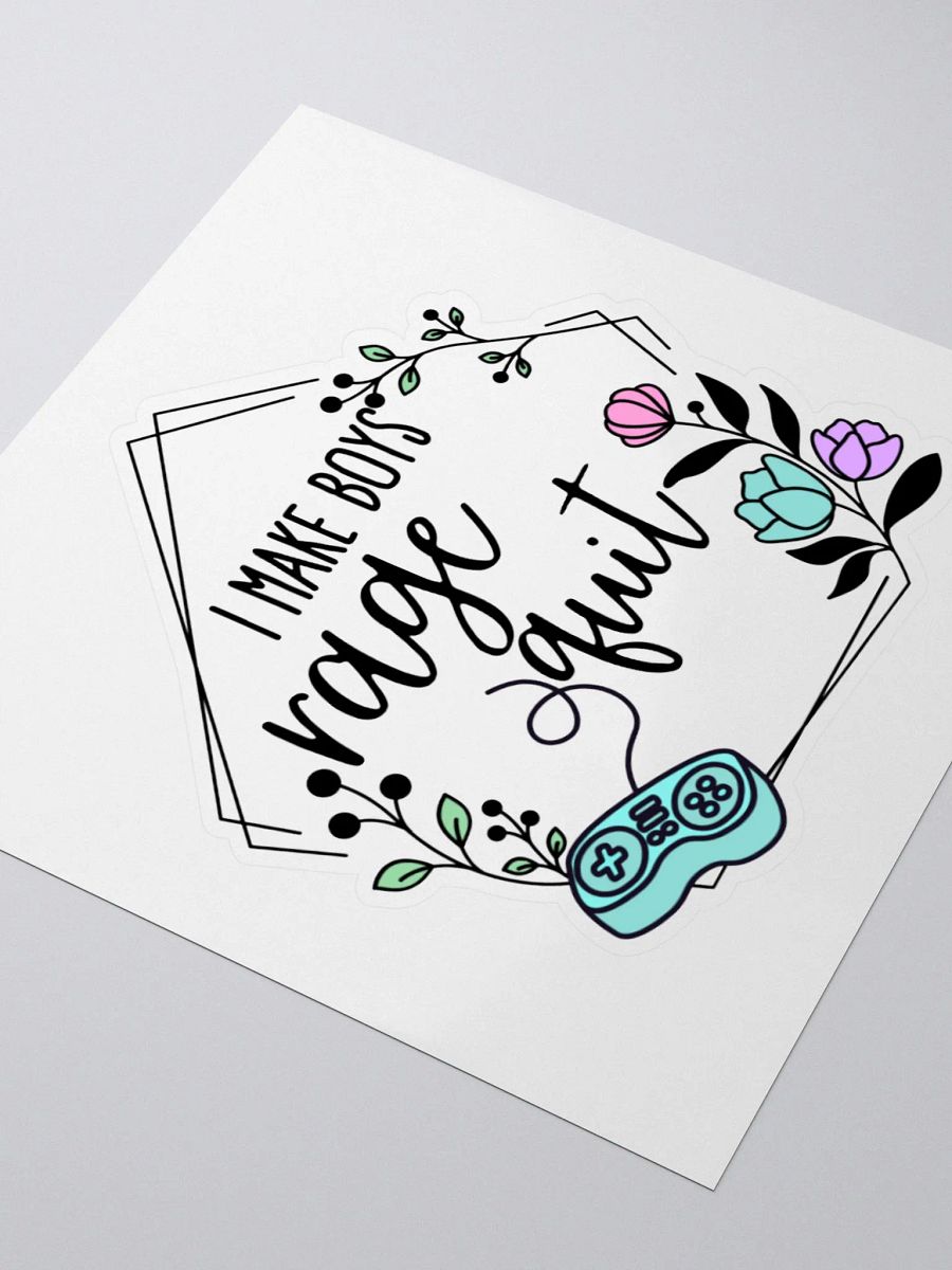 I Make Boys Rage Quit Sticker product image (3)