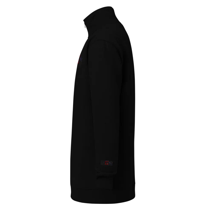 Abstract Red Structure Unisex Fleece Pullover product image (2)
