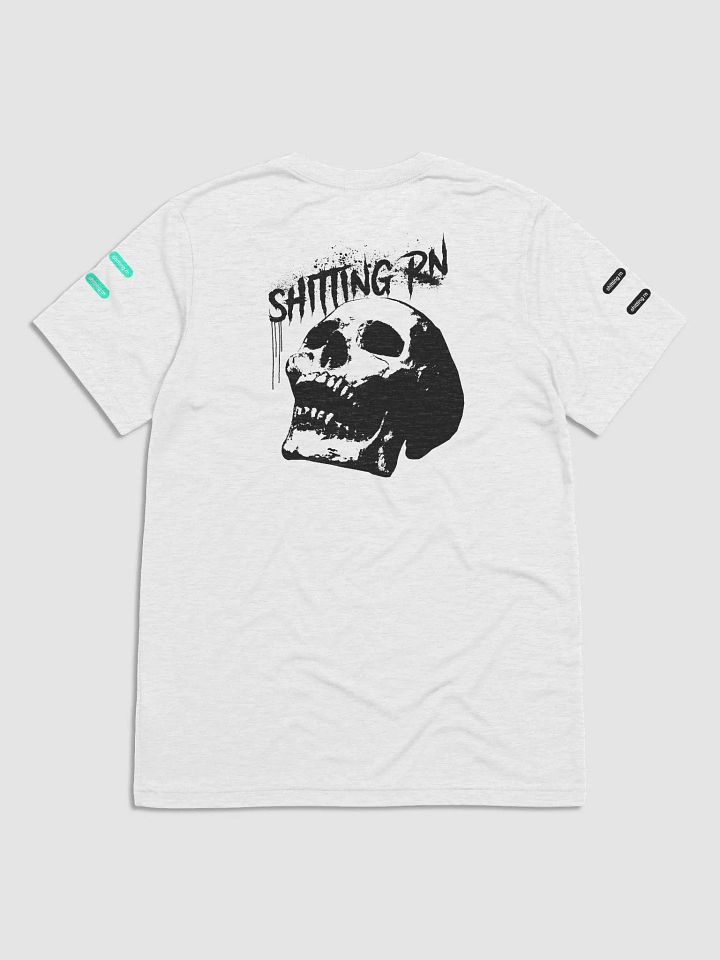 SHITTING RN T-SHIRT [WHITE FLECKED] product image (2)