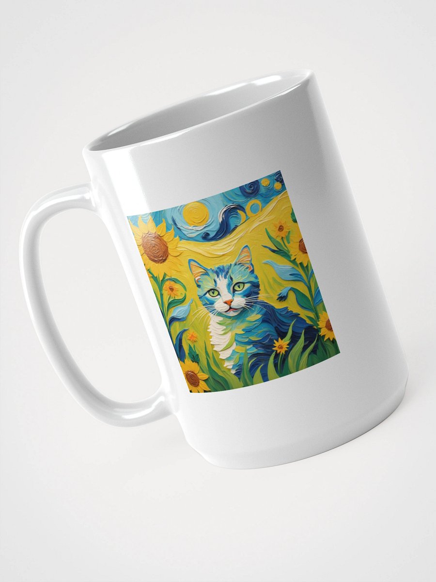Van Gogh Cat Mug product image (3)