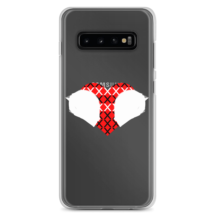 Valentine Matching Road Helmet Heart (White) Phone Case S product image (1)
