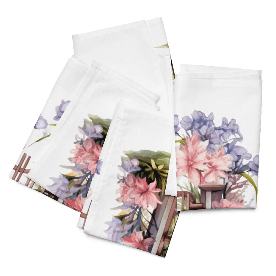 Enchanted Garden Cloth Napkin Set product image (4)
