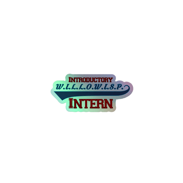WILLOWISP Intern Sticker product image (1)