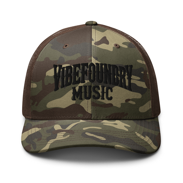 VIBEFOUNDRY MUSIC – Camo Trucker product image (1)