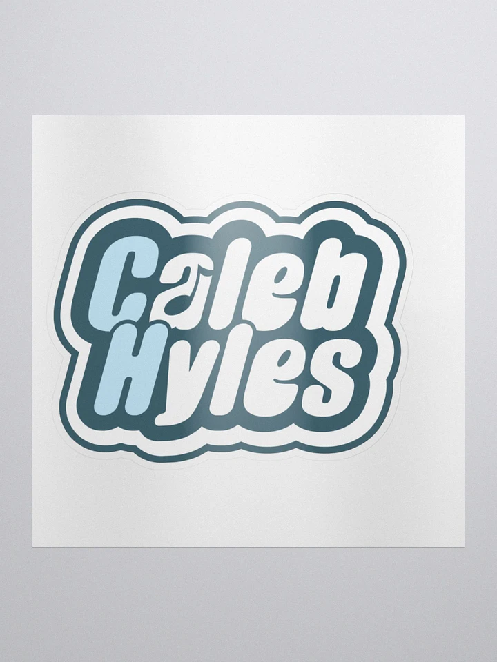 Caleb Hyles Logo Sticker product image (1)