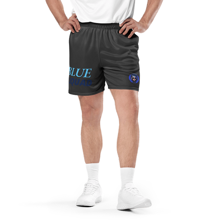 Blue Squad All-Over Mesh Shorts product image (1)
