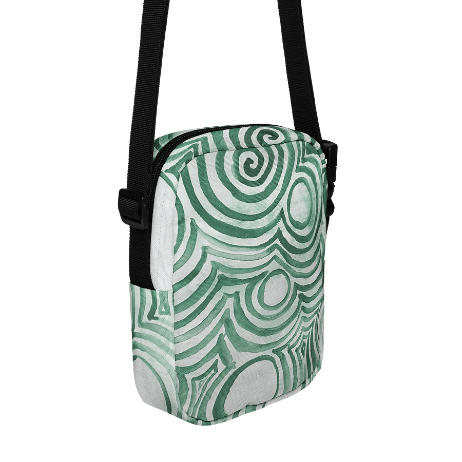 "Green Swirl" Crossbody Bag product image (3)