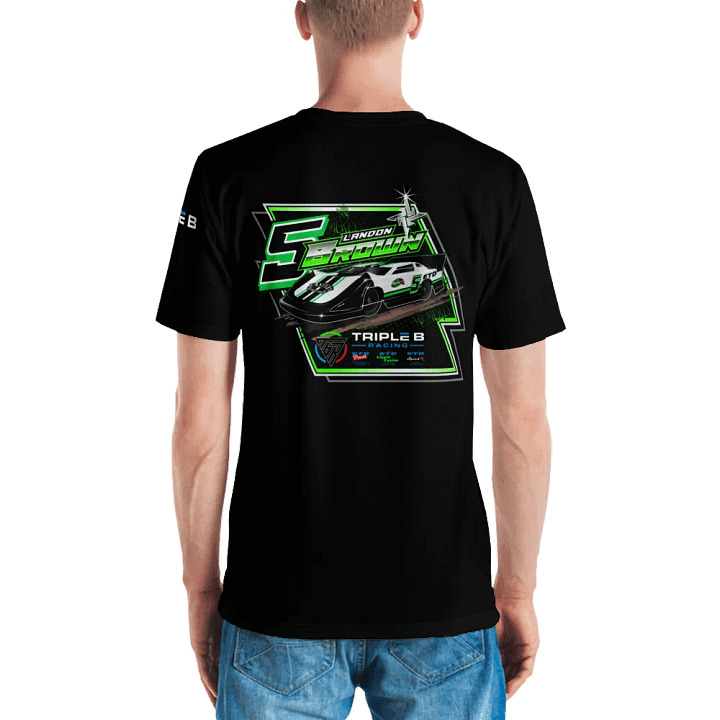 Landon Brown Late Model T-Shirt (Black) product image (1)