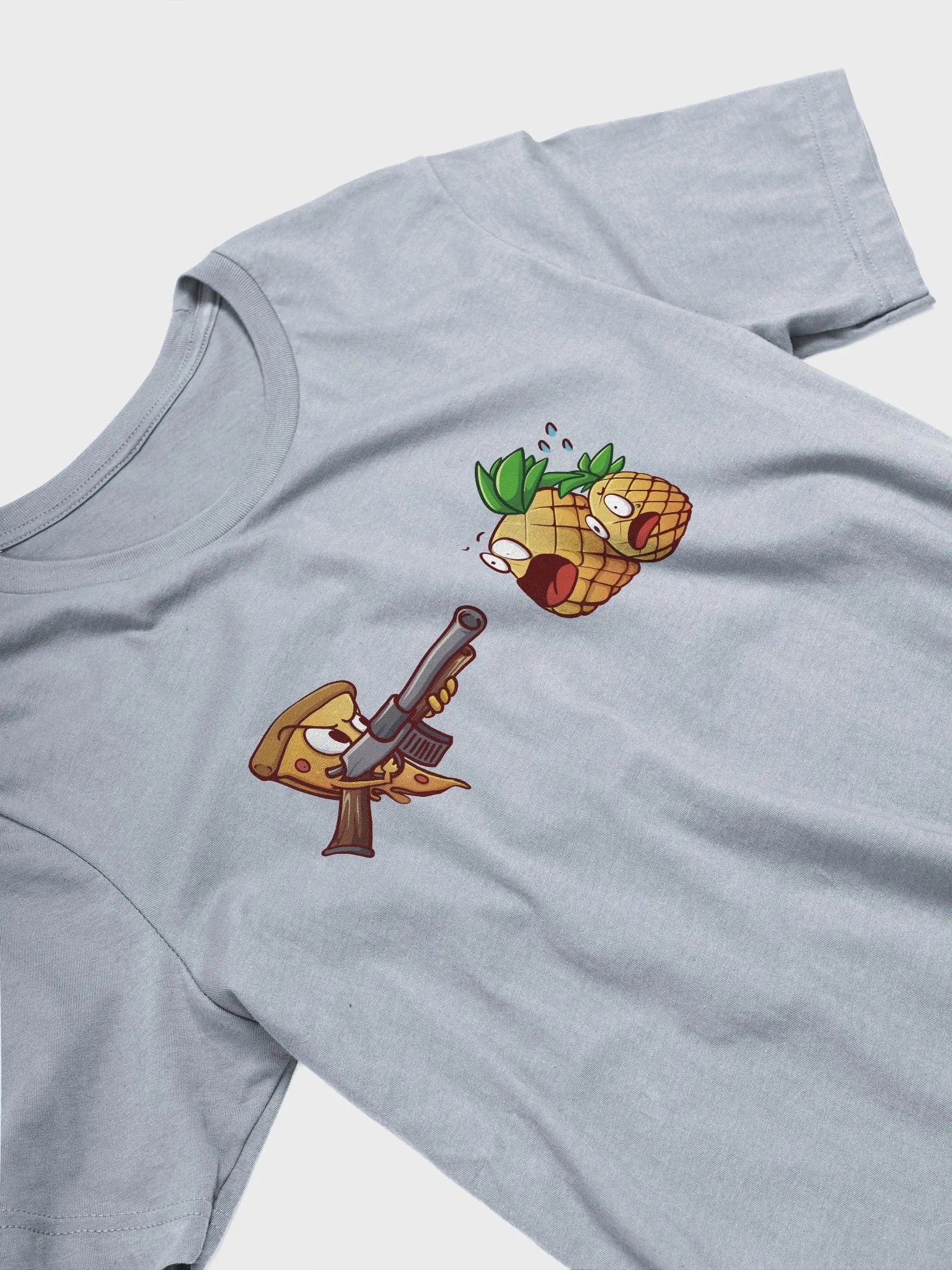 Pizza hates Pineapple Soft T-Shirt product image (3)