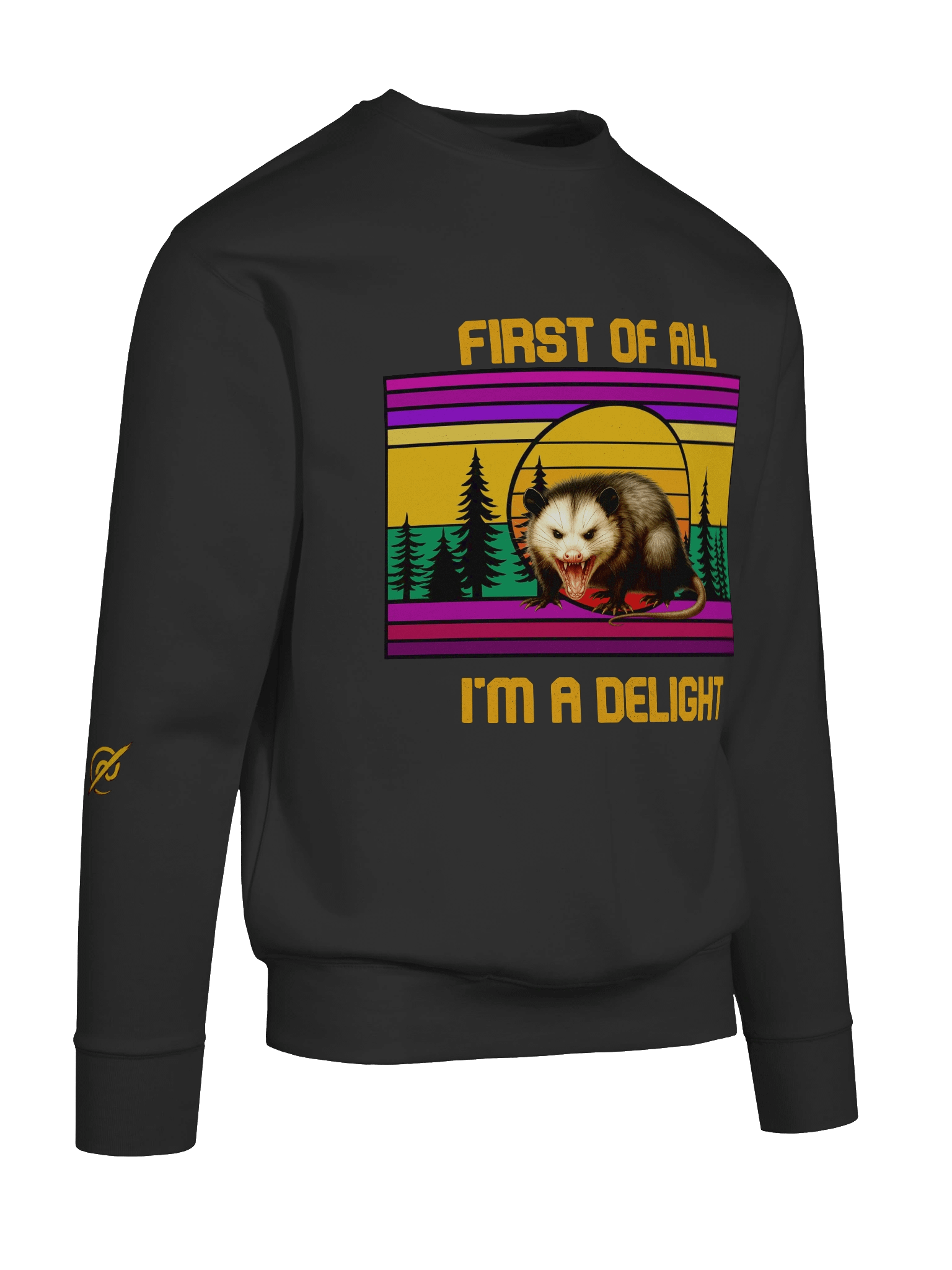 PASP Possum “I’m A Delight” Sweatshirt – Fall Edition product image (10)