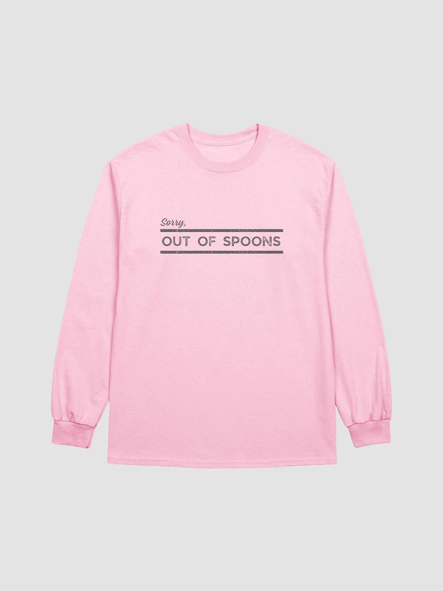Out of S[poons] Grey Classic Long Sleeve product image (1)