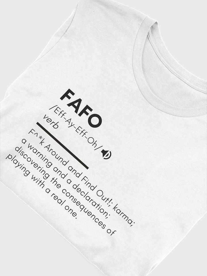 FAFO Definition Tee product image (2)