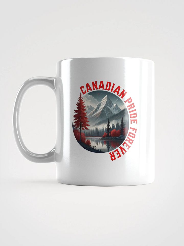 Canadian Pride Forever White Glossy Mug product image (1)