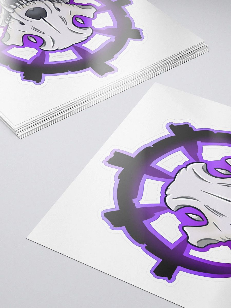 Wolf Skull Sticker product image (5)