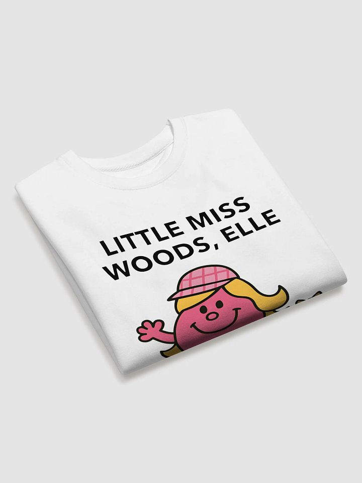 Little Miss Elle Woods Sweatshirt – Cotton Heritage Fleece Feminist Theatre Pullover product image (2)