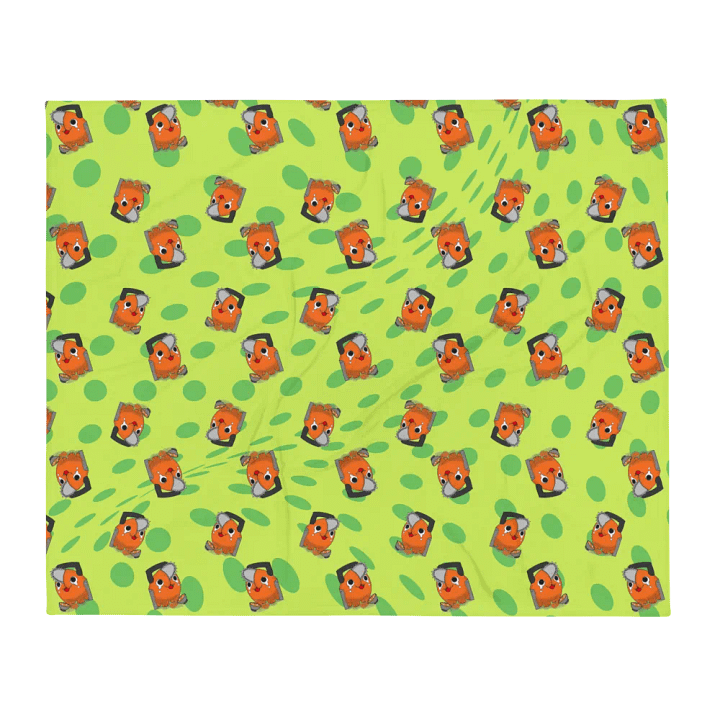 Pochita Ramen Throw Blanket product image (2)