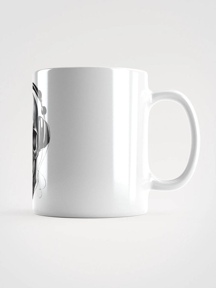 Batista736 Skull with Headphones Mug product image (1)