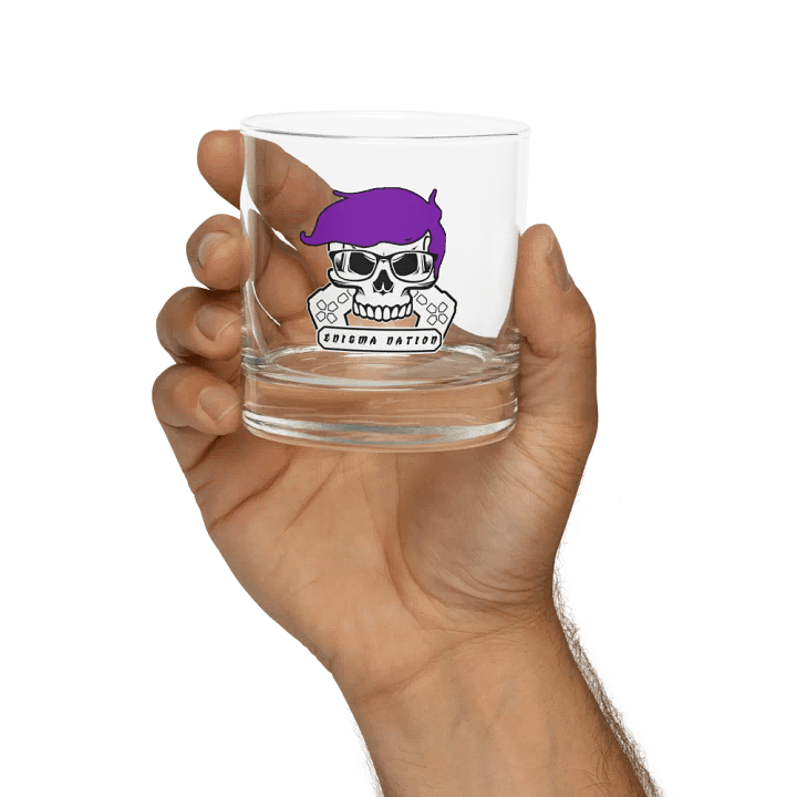 Enigma Nation Rocks Glass product image (2)