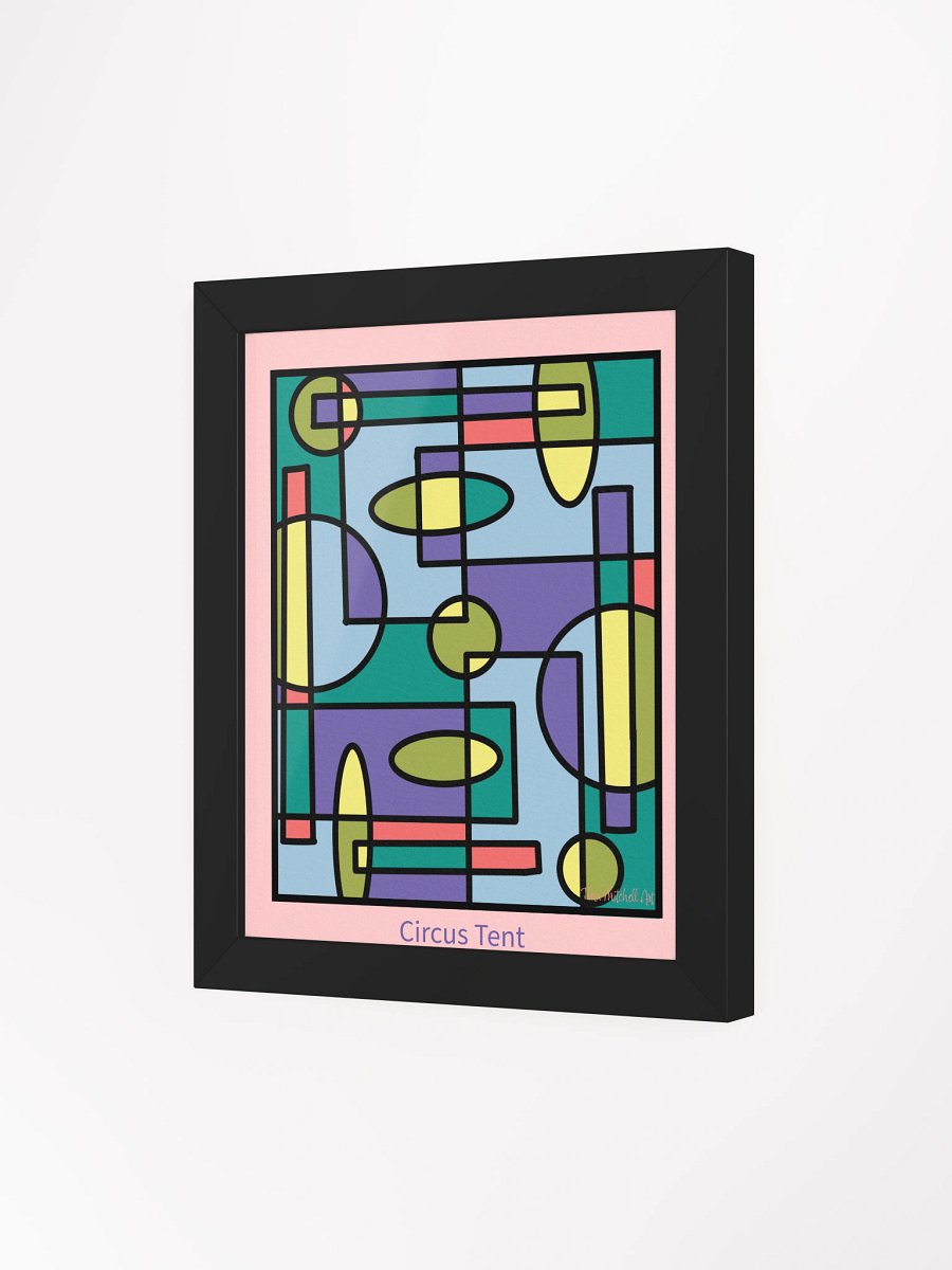 Whimsical Circus Tent – Framed Poster product image (3)