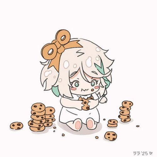Cookies!! 🍪 #animeart #chibi #chibiart #ceciliaimmergreen #hololive #holoadvent #animeanimation #smallartist