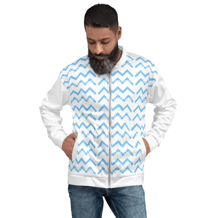 Waves of Expression Bomber Jacket product image (10)