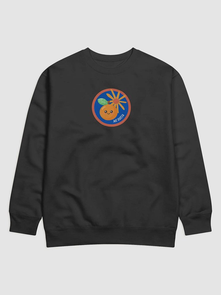 Me Gusta Orange Badge Sweatshirt product image (1)